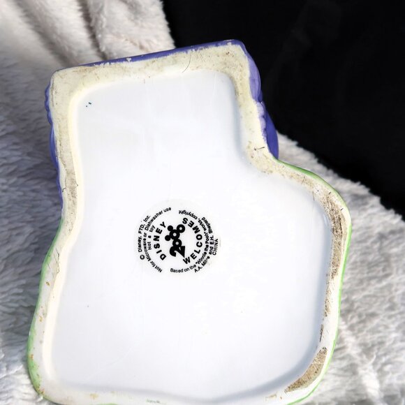 DISNEY WINNIE THE POO & PIGLET CERAMIC FLOWER VASE 2000 - Picture 5 of 15